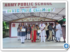 Science Internship at GLA University. 
1.Miss Meghna 2nd prize winner in Essay Writing 
2. Master Arya Patel winner in co-curricular activity.