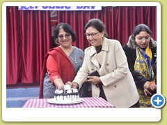 Principal Dr. Mrs. Rupali Gupta and Vice Principal Mrs. Poonam Kohli Birthday Celebration